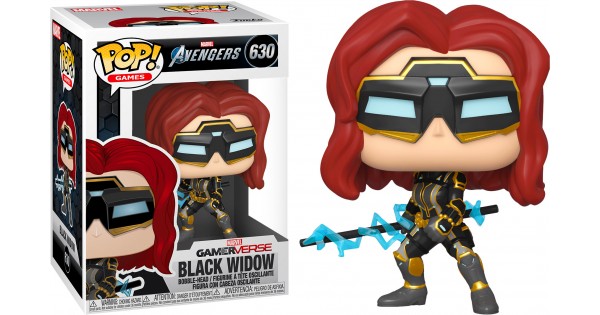 Купить Фанко ПОП Black Widow (Черная Вдова из игры Мстители Marvel)